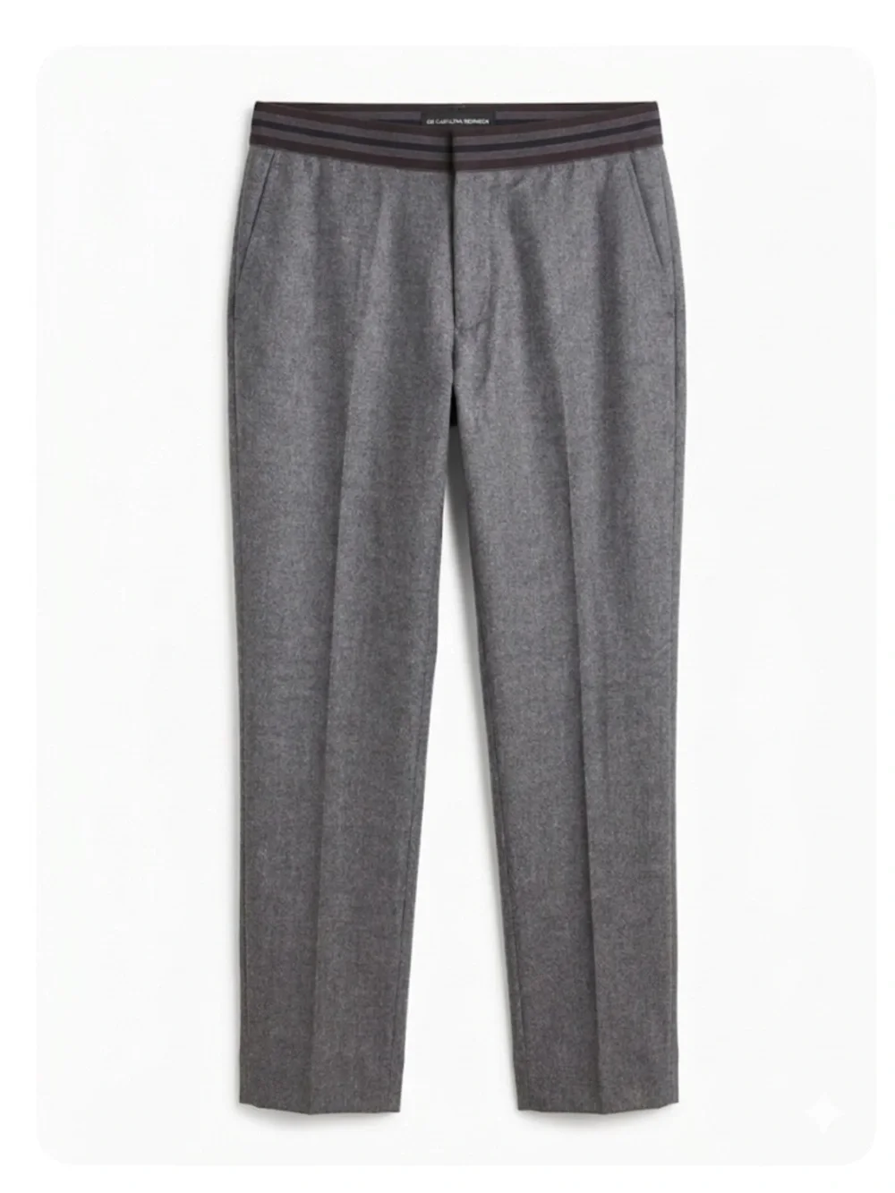 CH Carolina Herrera Gray Tropical Wool Slim Fit Trousers Men’s Size 30 Like New!